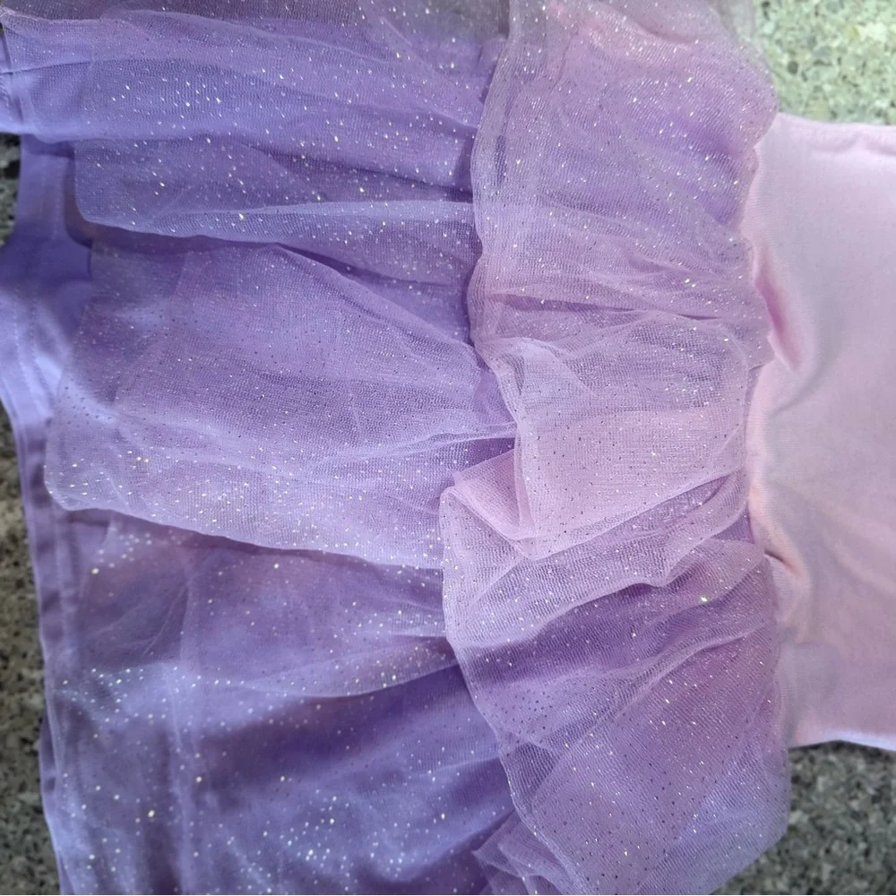 Girl’s LOL Surprise Pink and Purple Tutu Dress-XS-4/5